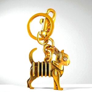 Designer Inspired Egyptian Gold  Cat Charm